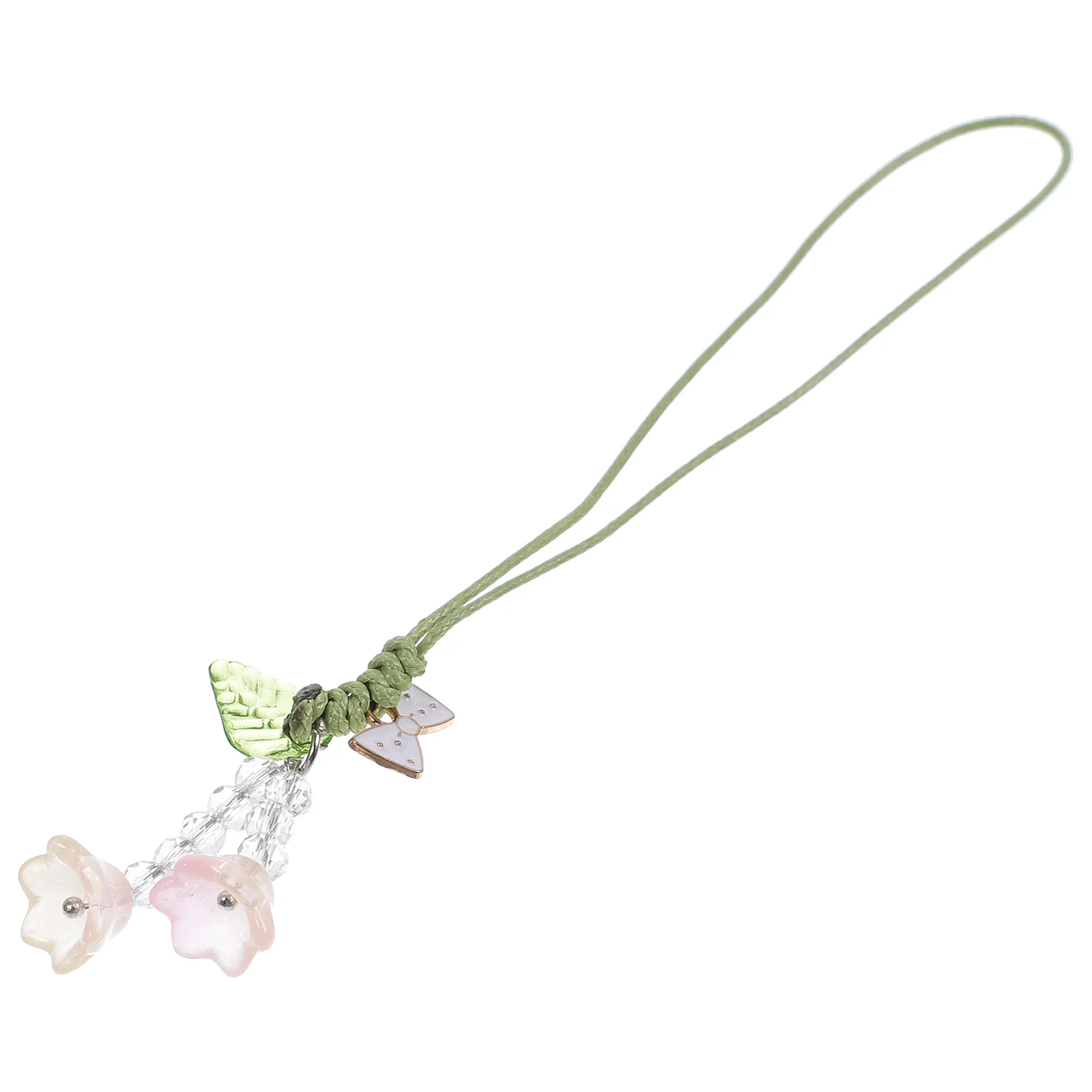 

2pcs Cell Phone Strap Charms Phone Lanyard Charms Aesthetic Trendy Keychain Accessories wrist lanyard