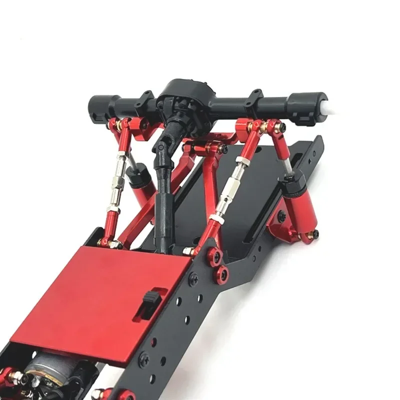 

New remote control car spare parts, metal upgrade, tie rod, shock absorber, kit bag for MN99S 1/12