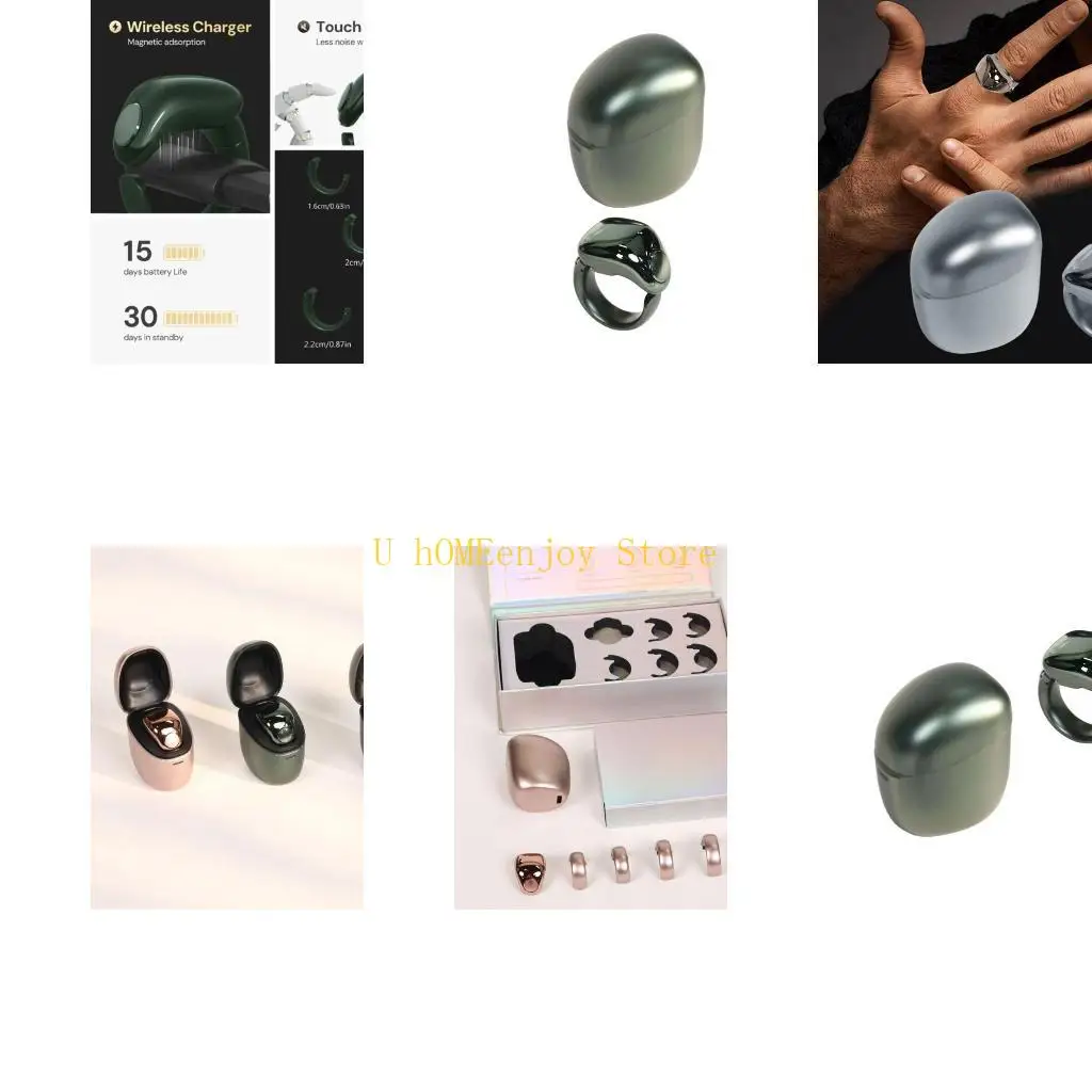 

B0KF Высокотехнологичные кольца для молитвенных счетчиков с цифровым экраном, 5 регулируемых размеров, поддержка беспроводной и