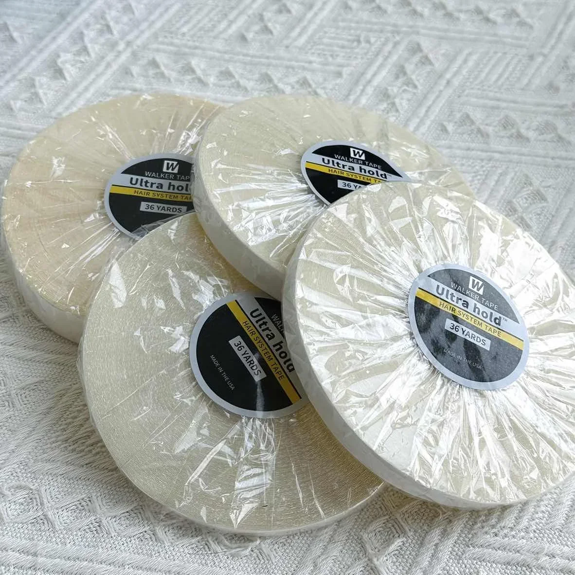 

1/2 шт., 36 ярдов, клейкая лента для парика, клейкая лента для наращивания волос, ультрафиксирующая клейкая лента для парика, клейкая лента для волос для париков