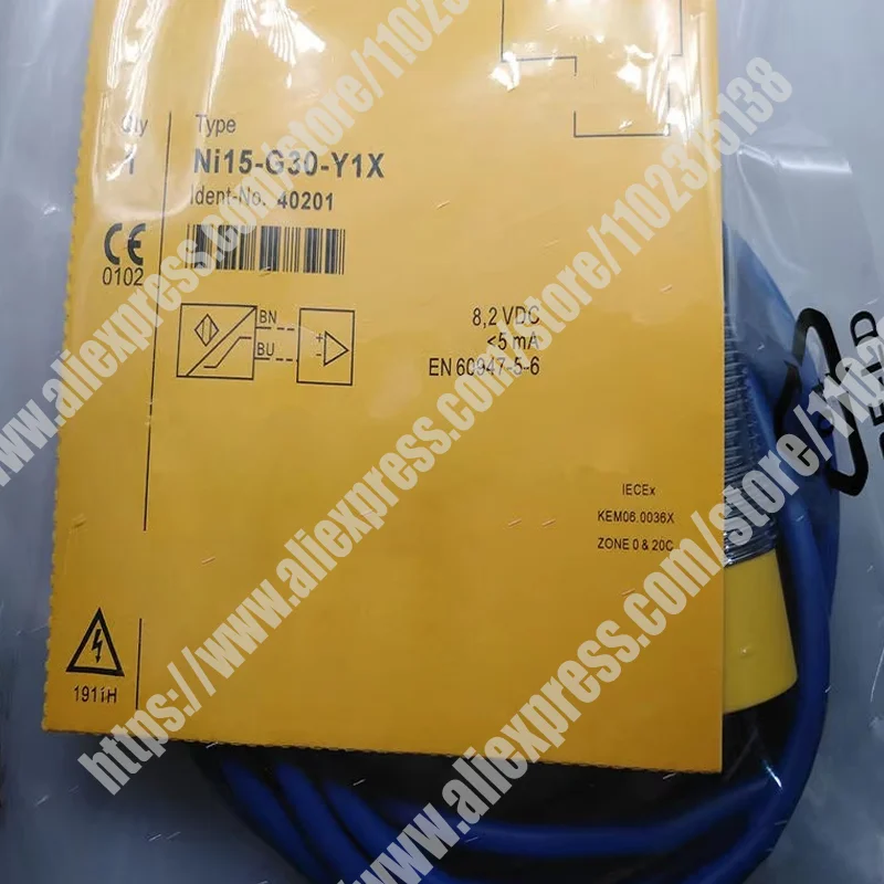 

NEW Ni15-G30-Y1 Ni15-G30-Y1X Ni15-G30-Y1-H1141 Ni15-G30-Y1X-H1141 Proximity Switch Sensor
