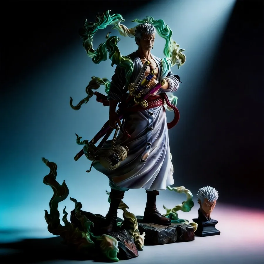 

Аниме-фигурка Ророноа Зоро из One Piece, 28 см, коллекционная модель, игрушка-статуэтка, украшение, подарок для фанатов