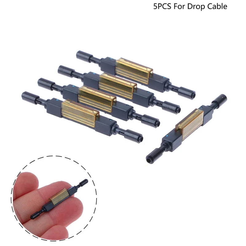 

L925B Optical Fiber Mechanical Splice Single 5pcs Fiber Optic Fast Connector Fiber Mechanical Splice For Drop Cable