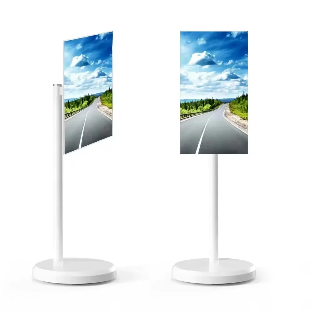 Stand by Me 24''Inch IPS  10point Portable Smart TV  Touch Screen Android 10 Portable Home Games Business  Mobile Workstasion