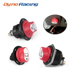 50A 100A 200A DC 12V Car Rally Battery Switch Disconnecter Power Isolator Cut Off Switch Kit For Truck Car Motorcycle Boat