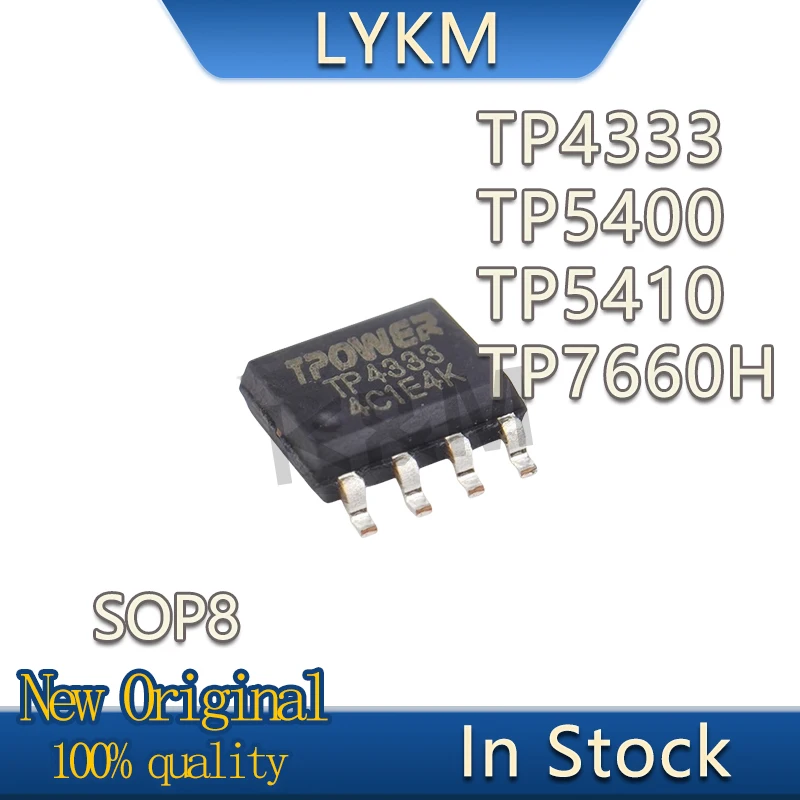 

10 шт., новый оригинальный мобильный источник питания TP7660H TP4333 TP5400 TP5410 SOP8