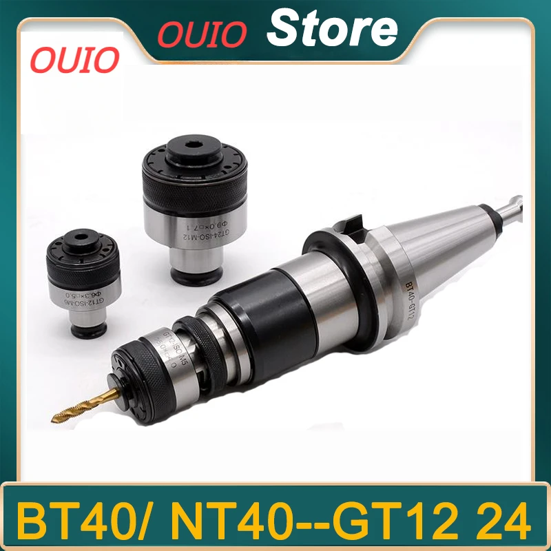 OUIO MORSE Tapper MT2 GT12 rubinetti protezione da sovraccarico BT30 BT40 NT30 NT40 GT24 MT3 GT12 MT4 mandrino di maschiatura pinza per macchina CNC