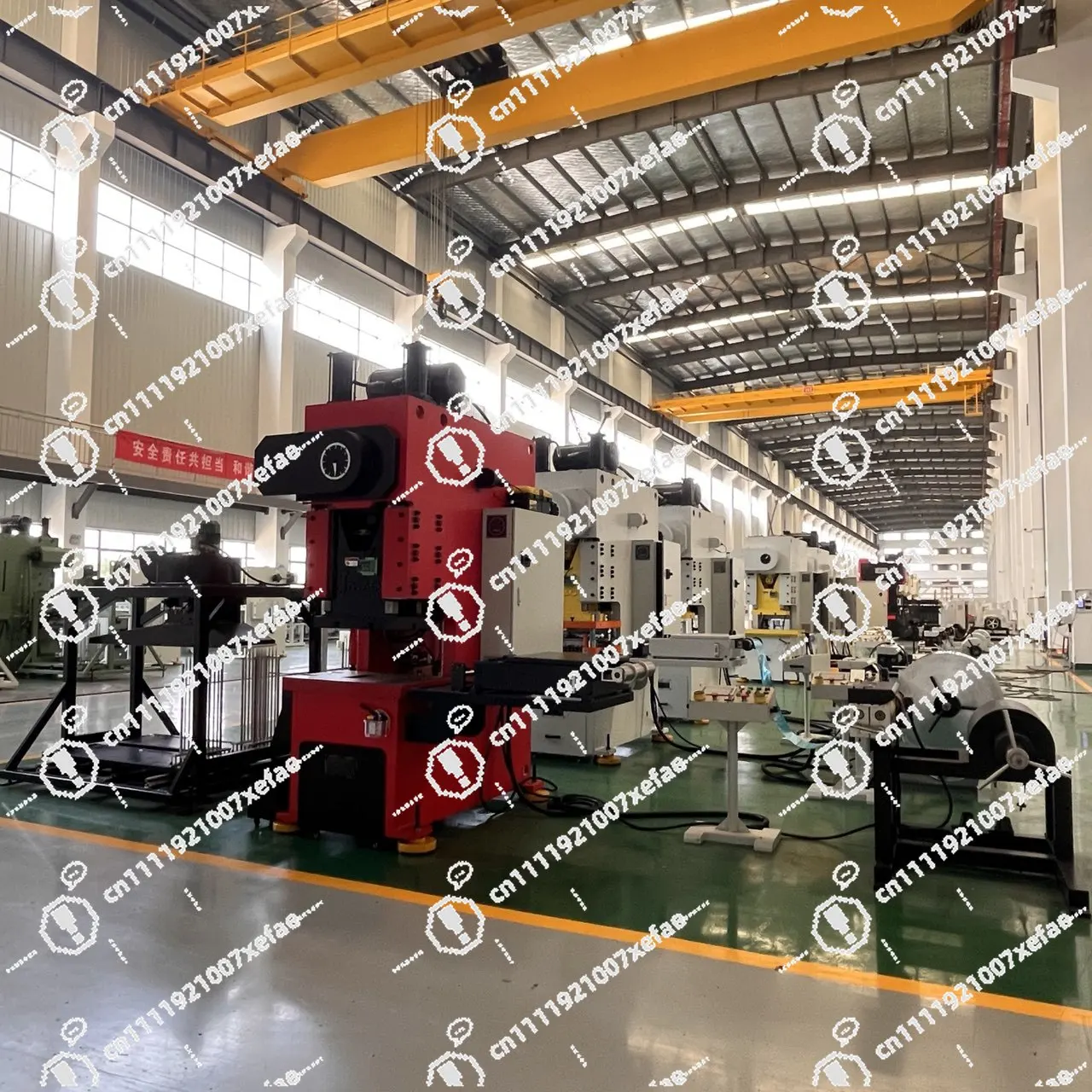 High Speed Automatic H-Fin Crimping Metal Punching and Cutter
