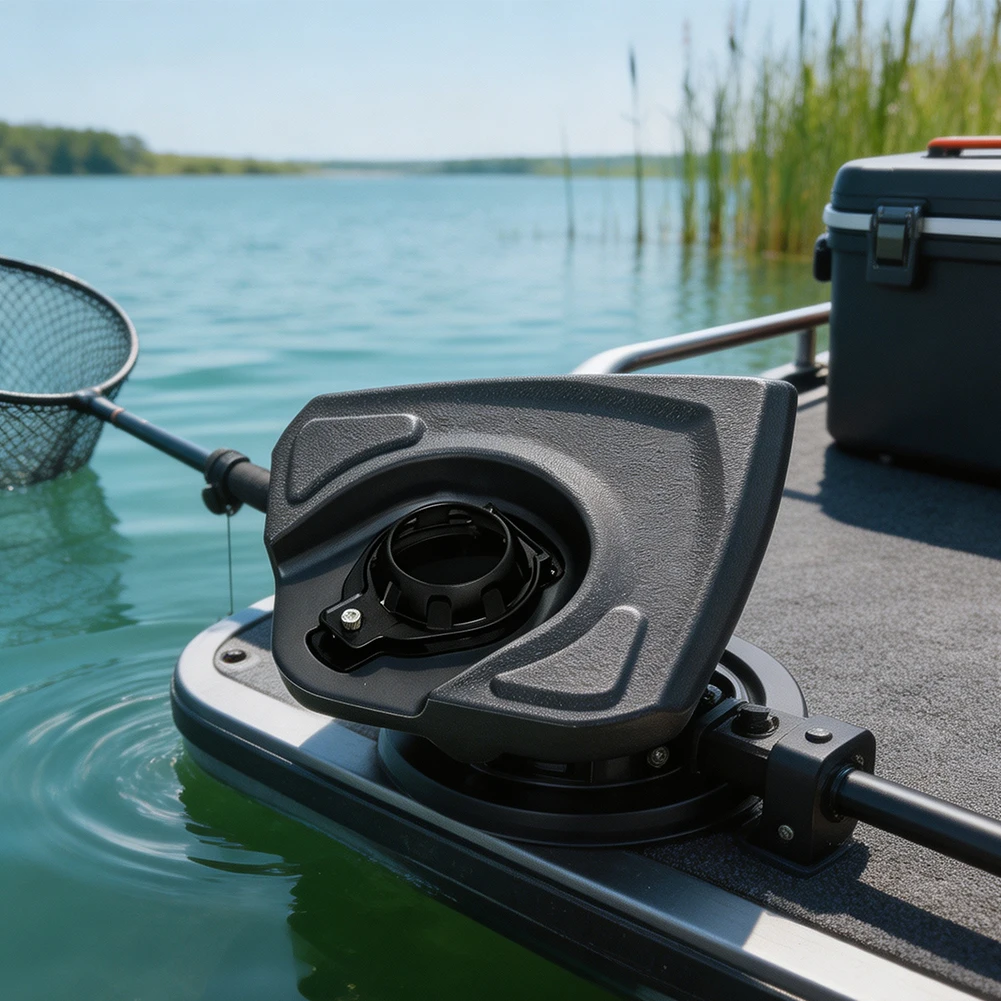 Portable Sonar Holder Sonar Mount Board For Accurate Sonar Detection Abs Plastic Material Balanced Buoyancy Design