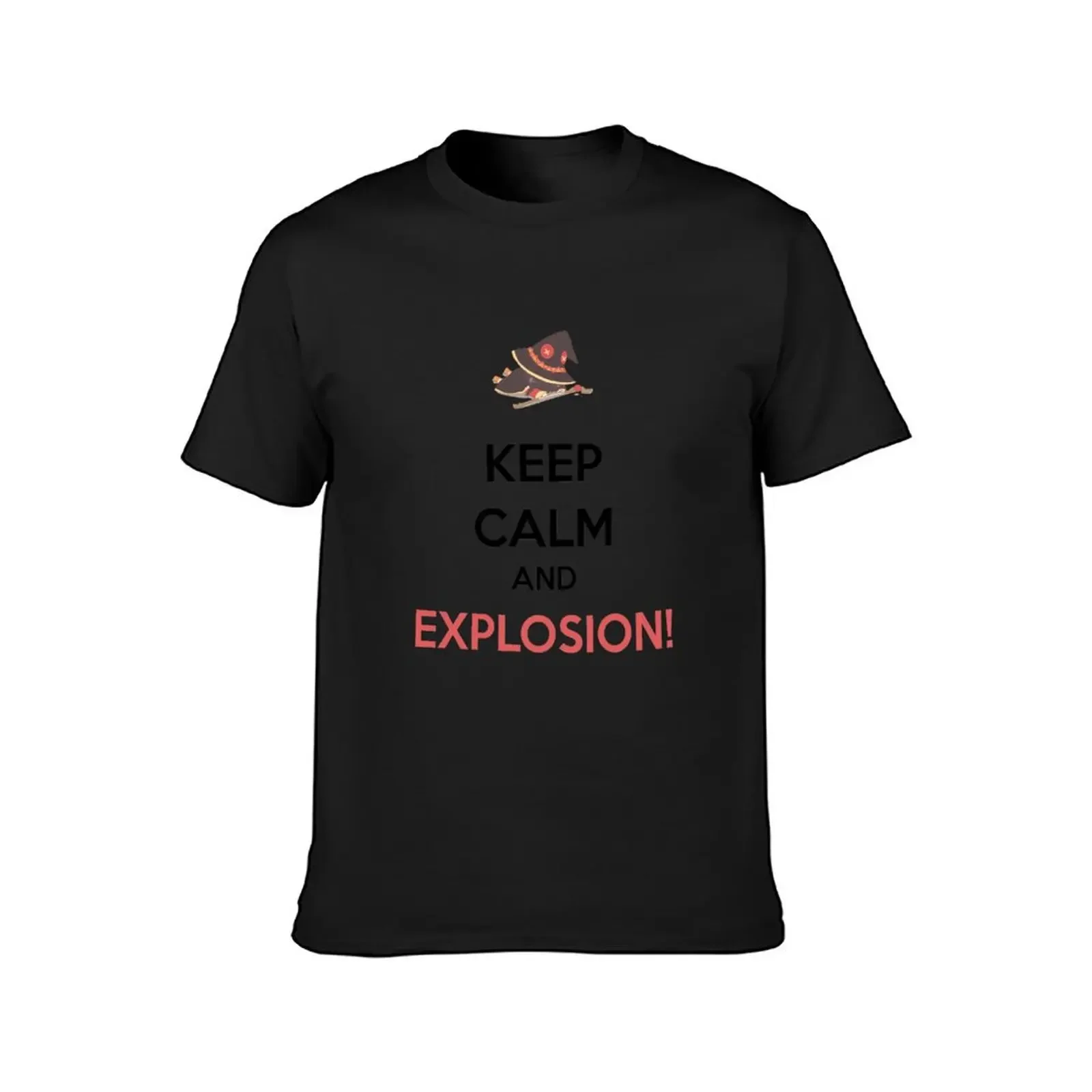 Megumin - Explosion! T-Shirt Blouse graphic shirts blacks sweat t shirt men 100℅ cotton