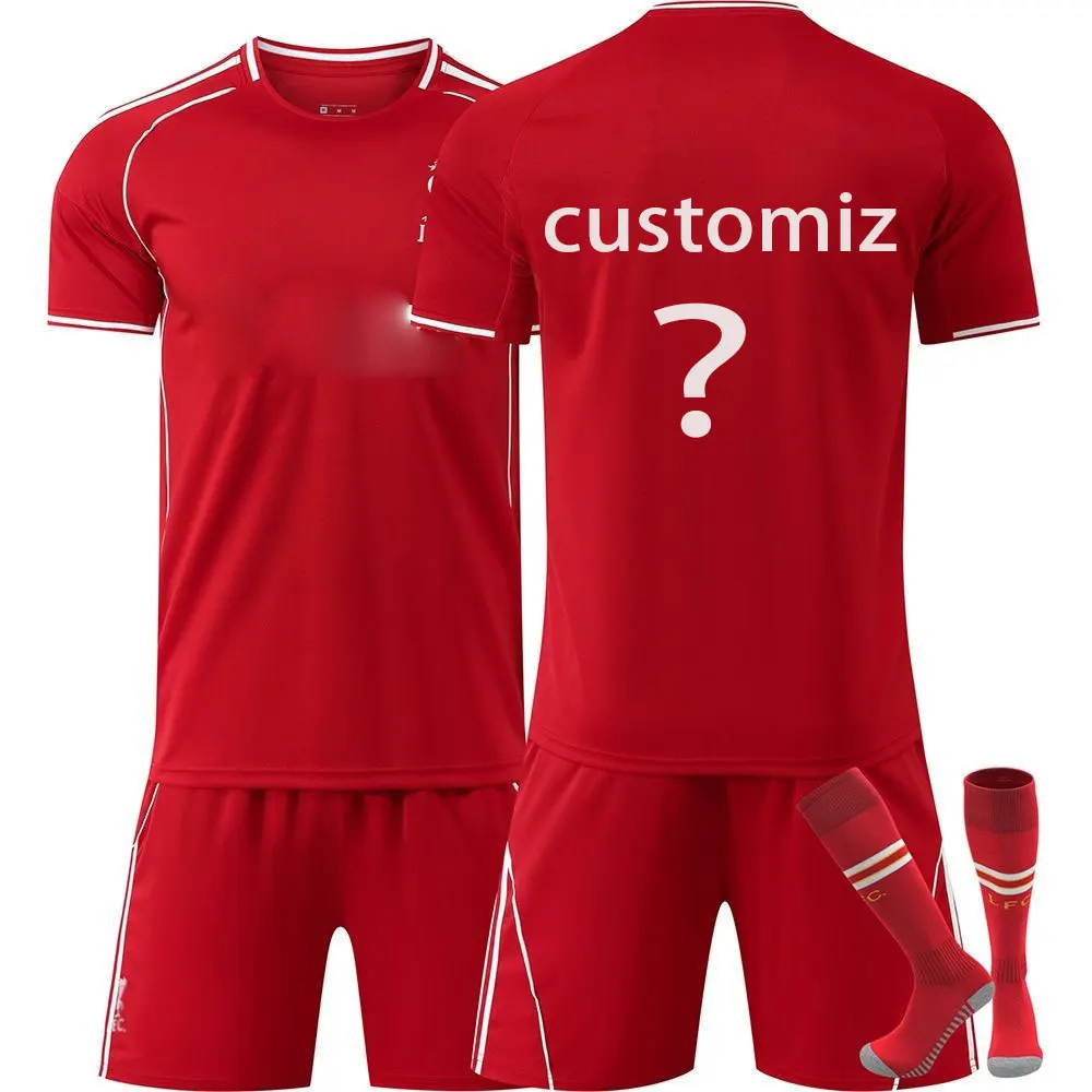 ok25/2026 Liverpool thuis- en uittenues: Wirtz, Salah, Alexander-Arnold Van - Sets voor volwassenen en kinderen