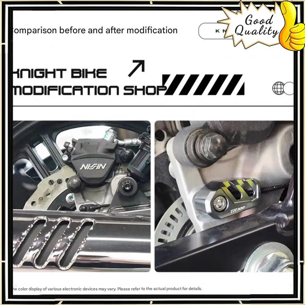 

For Haojue motorcycle TR300 sensor protection cover front and rear wheel brake ABS protection cover protective shell