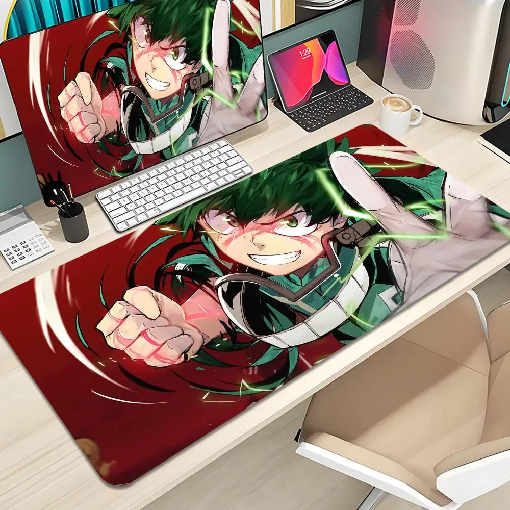 

My Hero Academia deku Mouse Pad Keyboard Mousepad large 1200X600 mm Desk Mat PC Gamer Office Carpet Home Table pad