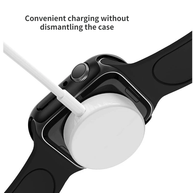 PC الإطار ل أبل سلسلة ساعة 7 8 41 مللي متر 45 مللي متر الغطاء الحال بالنسبة iwatch 6 5 4 3 2 SE 38 مللي متر 40 مللي متر 42 مللي متر 44 مللي متر واضح الوفير حامي