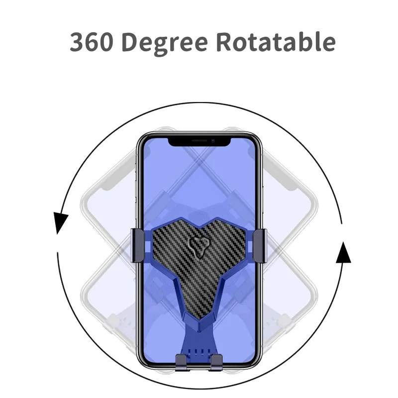 Mobile Phone Holder Universal Gravity Car Air Vent Mount Holder Car Holder Cell Phone Stand In Car GPS Support For IPhone Xiaomi