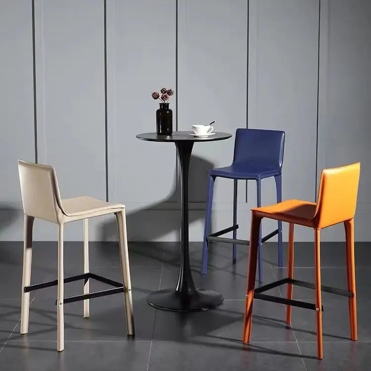 

Nordic Leisure Bar Tables Kitchen Wines Cabinet High Table Restaurant Bar Table Round Nordic Small Mesa De Cocina Home Furniture