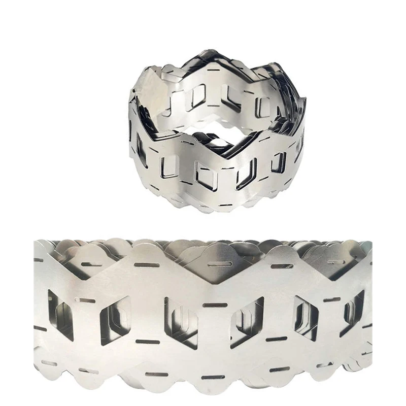 10M W-type Nickel-plated Sheet Hole Pitch 18.5/19/21.5mm Thickness 0.15mm 18650/21700 Lithium Battery Welding Connecting Sheet