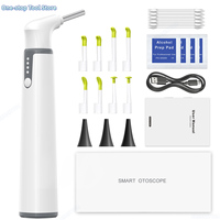 Wireless Otoscope Ear Camera 3.9mm 1080P HD WiFi Ear Scope with 6 LED Lights for Kids and Adults Support Android and iPhone