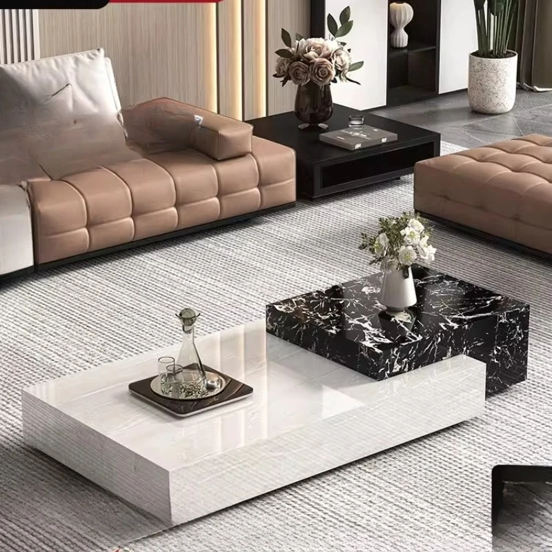 

Coffee table table, living room home use, light luxury high-end luxury stone tea table