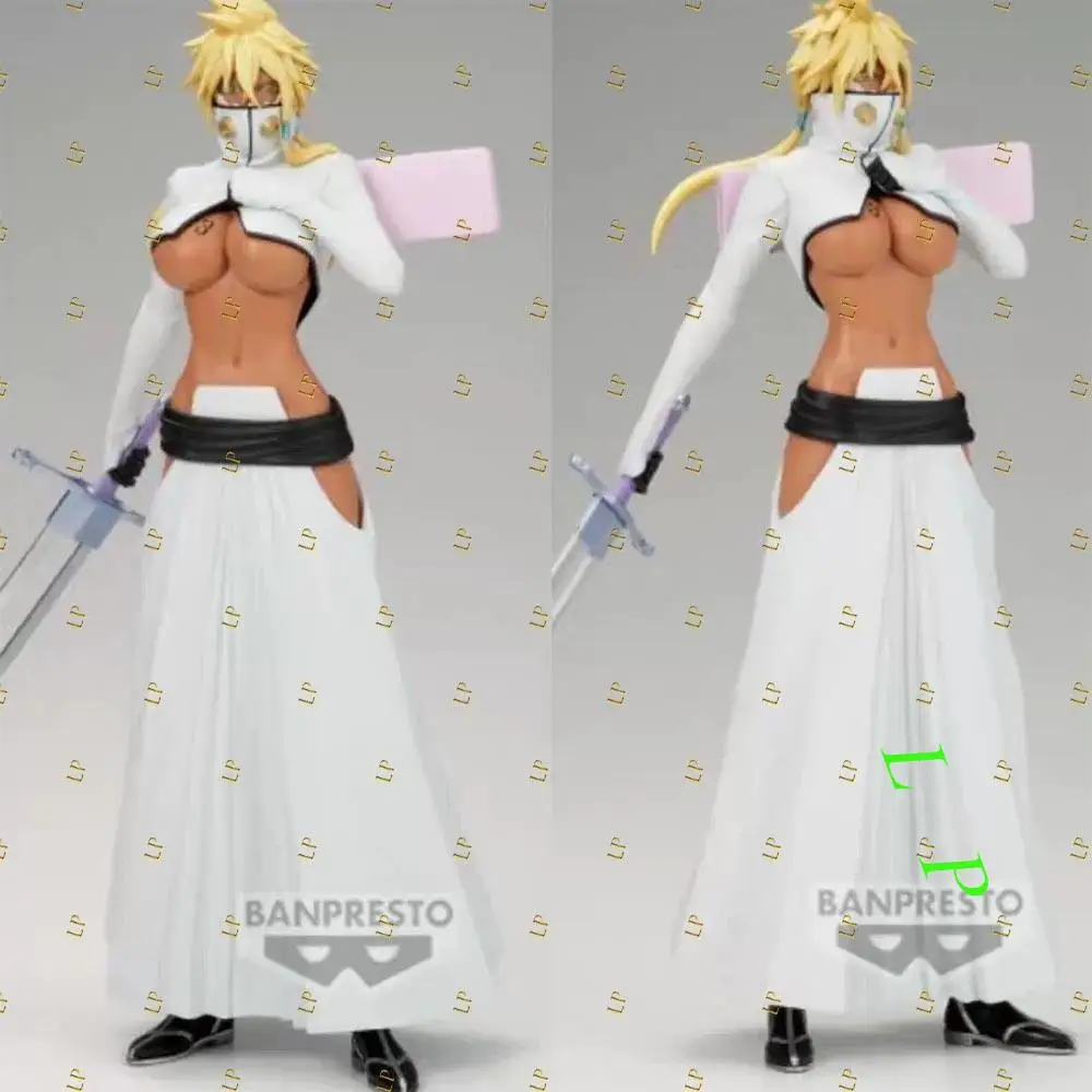 

In Stock Original BANDAI Banpresto BLEACH GLITTER GLAMOURS TIER HARRIBEL Anime Figure Model Genuine Boxed Toy