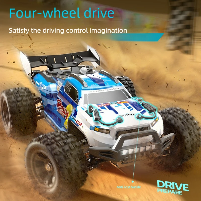 Cool Stuff Toy Car Funny Gift-60km/h High-speed 4WD Rc Truck,Remote Control Car Model,Full-scale Off-road Rc Cars,Toys for Kids