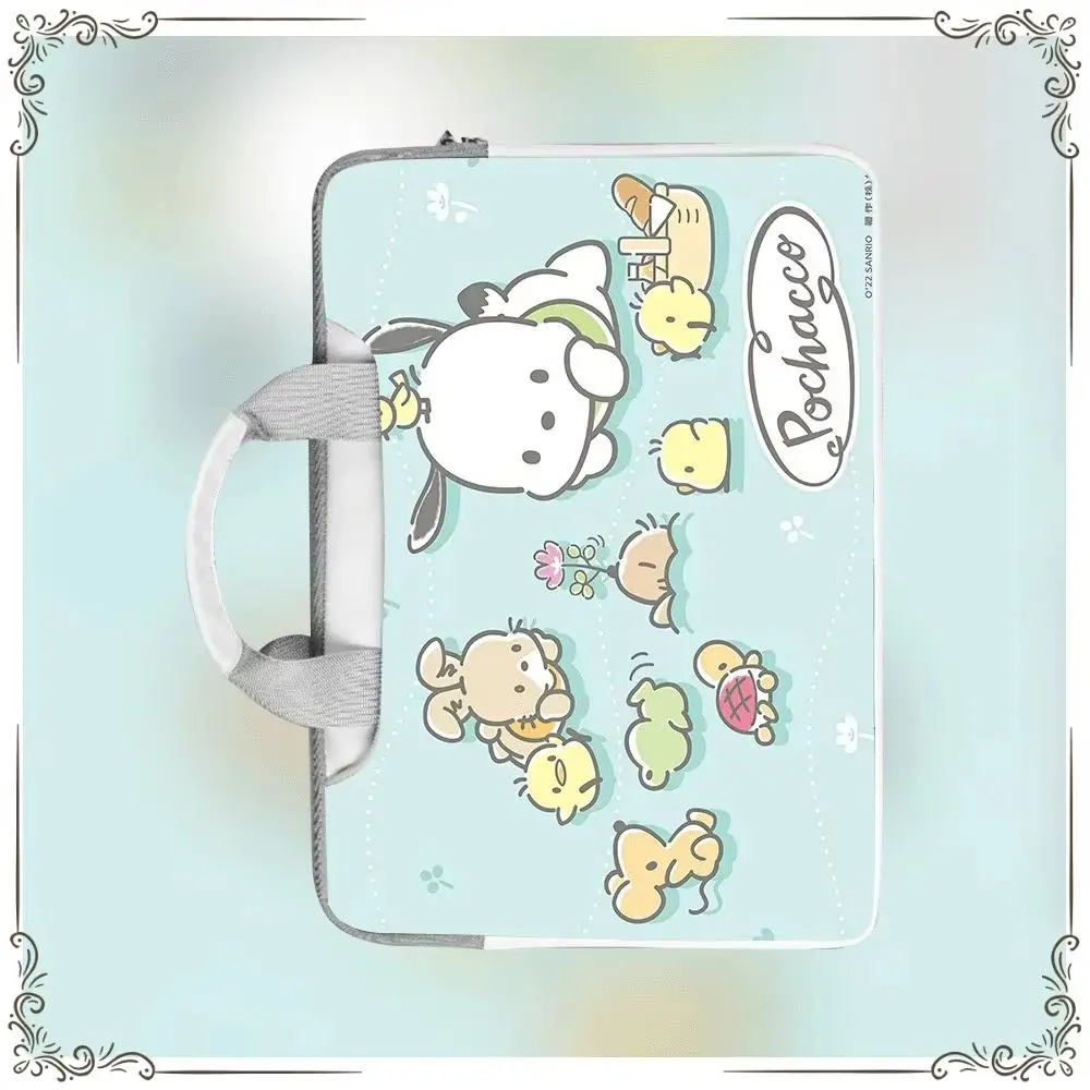 

Anime Hello Kitty Kurome Pachacco Portable Laptop Bag Laptop Protective Case for Macbook 12 13 14 15 16 Inch Macbook Air Huawei
