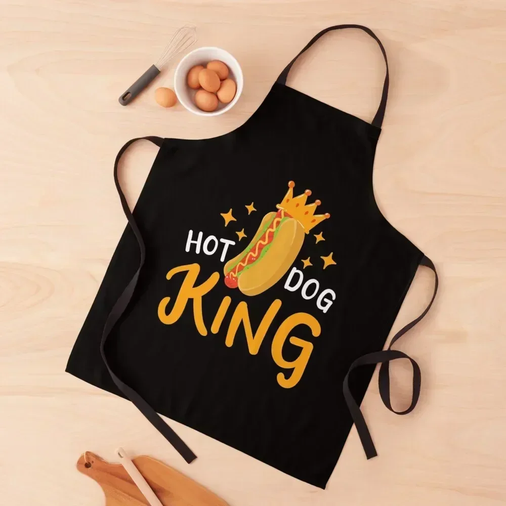 

Hotdog Hotdog King Apron Kitchen Tools Accessories Kitchens Woman restaurant accessories chef for man Apron
