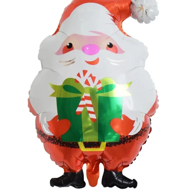 

Merry Christmas Foil Balloons 2022 Decoration for Home Noel Decor Gingerbread Man Walnut Soldier Xmas Party Supplies