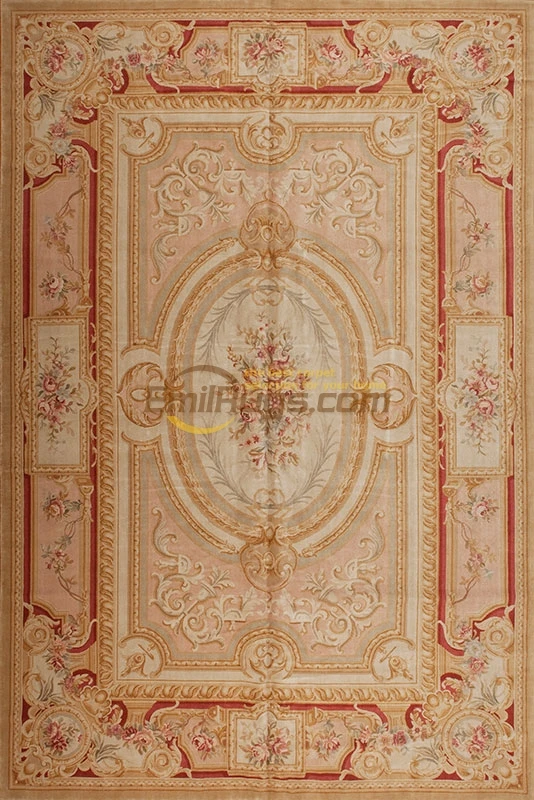 Top Fashion Tapete Details About 12' X18' Hand-knotted Thick Plush Savonnerie Rug Carpet Made To Order MS20gc162savyg9