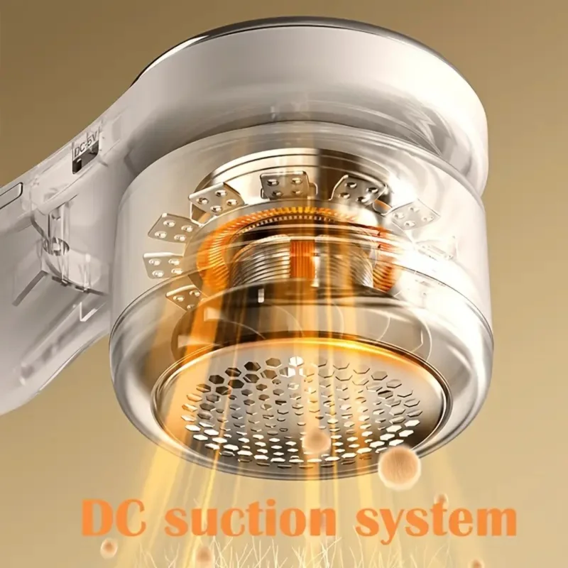 Rasoio per pelucchi portatile ricaricabile tramite USB con display LCD - Defuzzer per tessuti compatto ed efficiente per vestiti, maglioni, calzini - Perfe