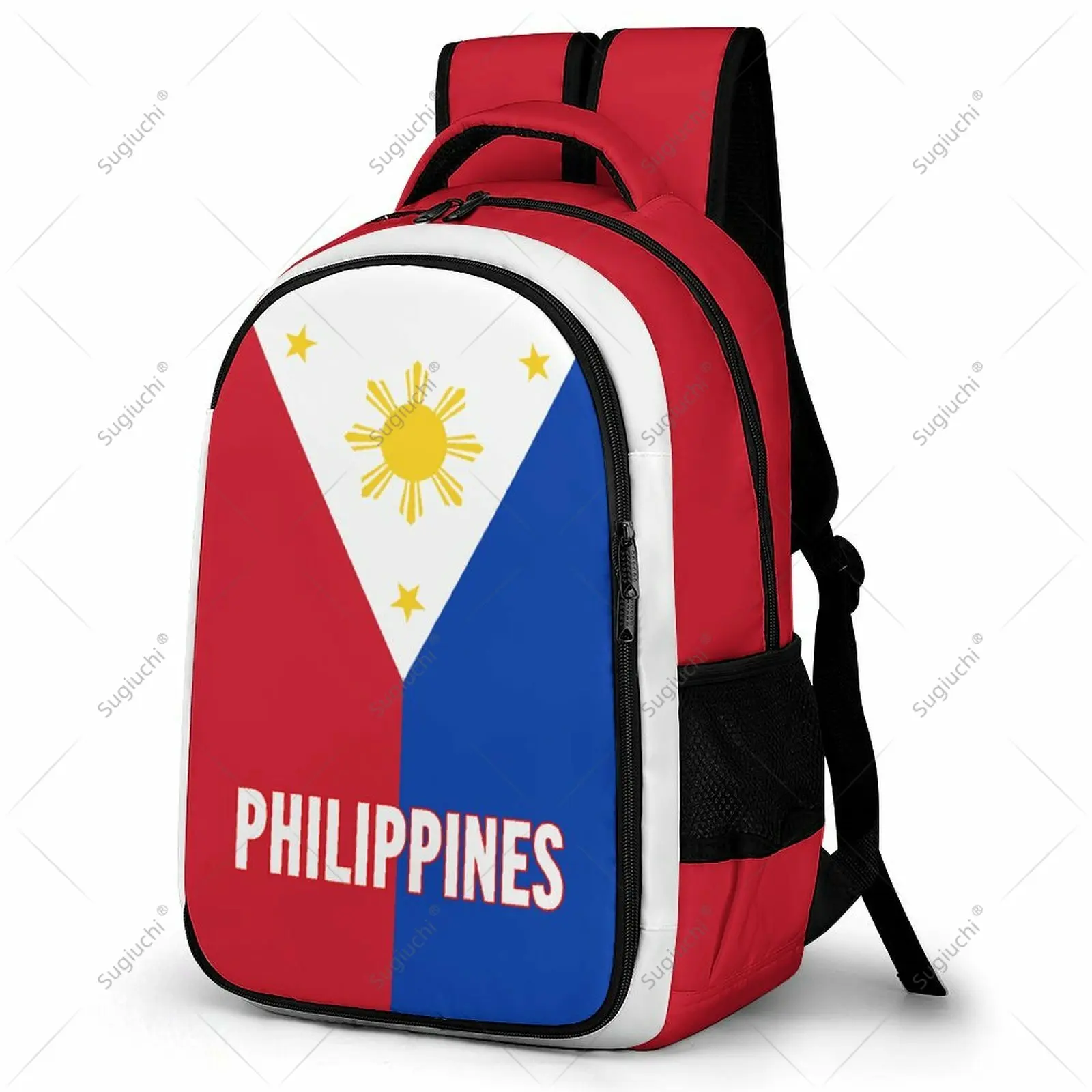Backpack Philippines Flag Student Schoolbag Smart Business Travel Leisure Backpack Laptop Back Pack Office Work Bag