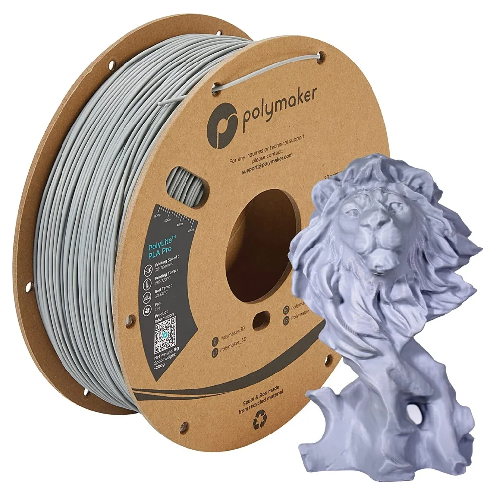 

Polymaker Wholesale PolyLite PLA PRO 3D Printer Filament Tough & High Rigidity 1.75mm 1kg PLA PRO 3D Filament