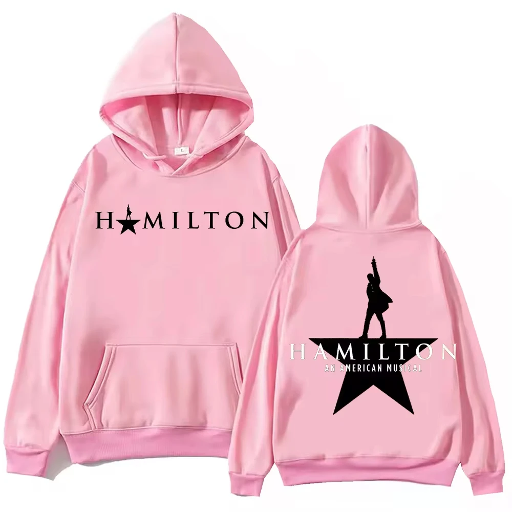 Hamilton: An American Musical Original Broadway Cast Hoodie Harajuku Hip Hop Pullover Tops Sweatshirt