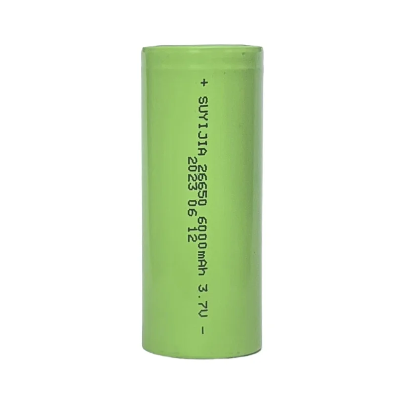 Real 26650 3.7V 6000mah Battery Lithium Li-ion Rechargeable Power Batteries for LED Flashligh Wireless Microphone Electric Toy