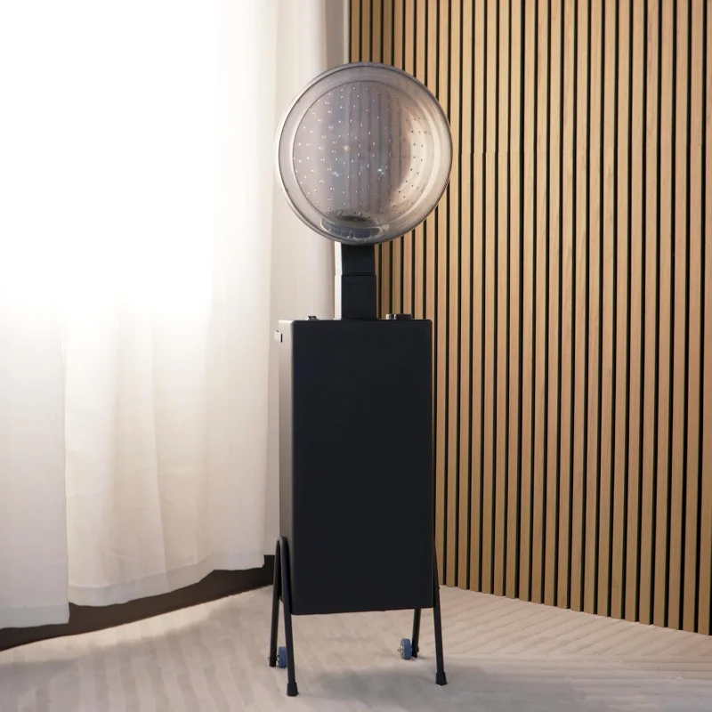 مجفف شعر مكيف بغطاء للرأس من سكينACT بقدرة 1150 وات مع حامل، ومؤقت لمدة 60 دقيقة، ودرجة حرارة قابلة للتعديل، وزاوية وارتفاع قابل للتعديل