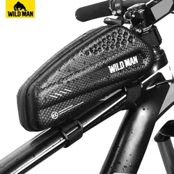 WILD MAN Mountain Bike Bag Top Tube Pannier Rainproof  Bicycle Bag Front Cycling Frame Bag Mtb Accesorios