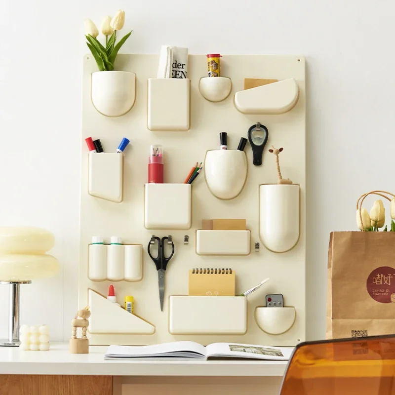 

Wall Storage Rack Holder Offices Kitchens Organizer Workshops Bathrooms Children's Rooms Different Shapes Size Hooks Clips