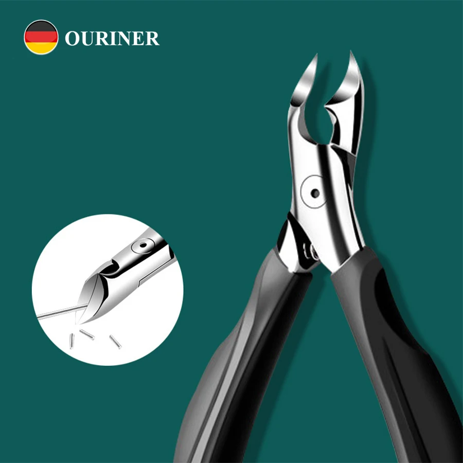 Stainless Steel Bull Horn Nail Clippers Nail And Foot Repair Professional Foot Repair Tools Pedicure Eagle Nose pliers