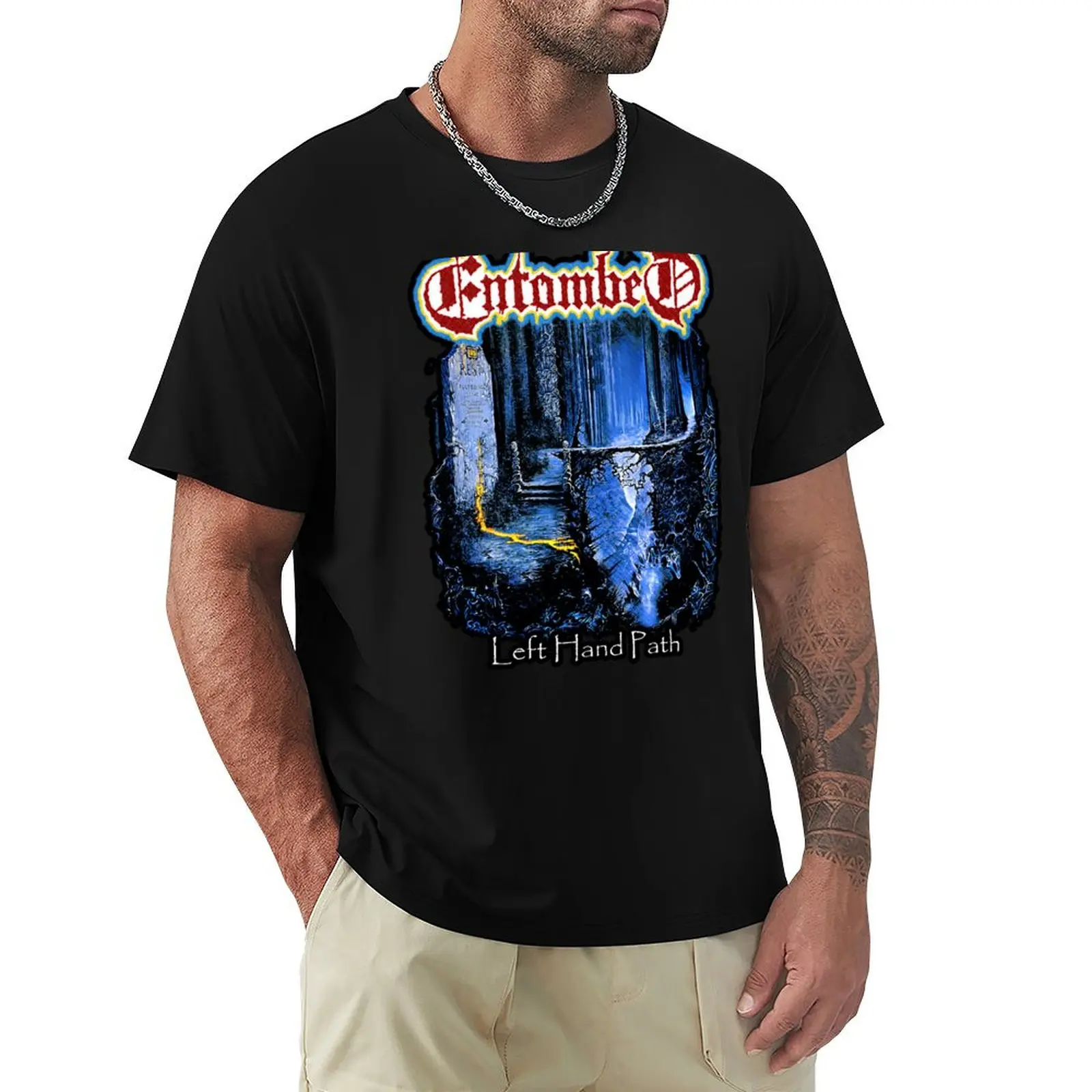 

Entombed T-Shirt rapper graphic tees funny gifts black t shirts for men