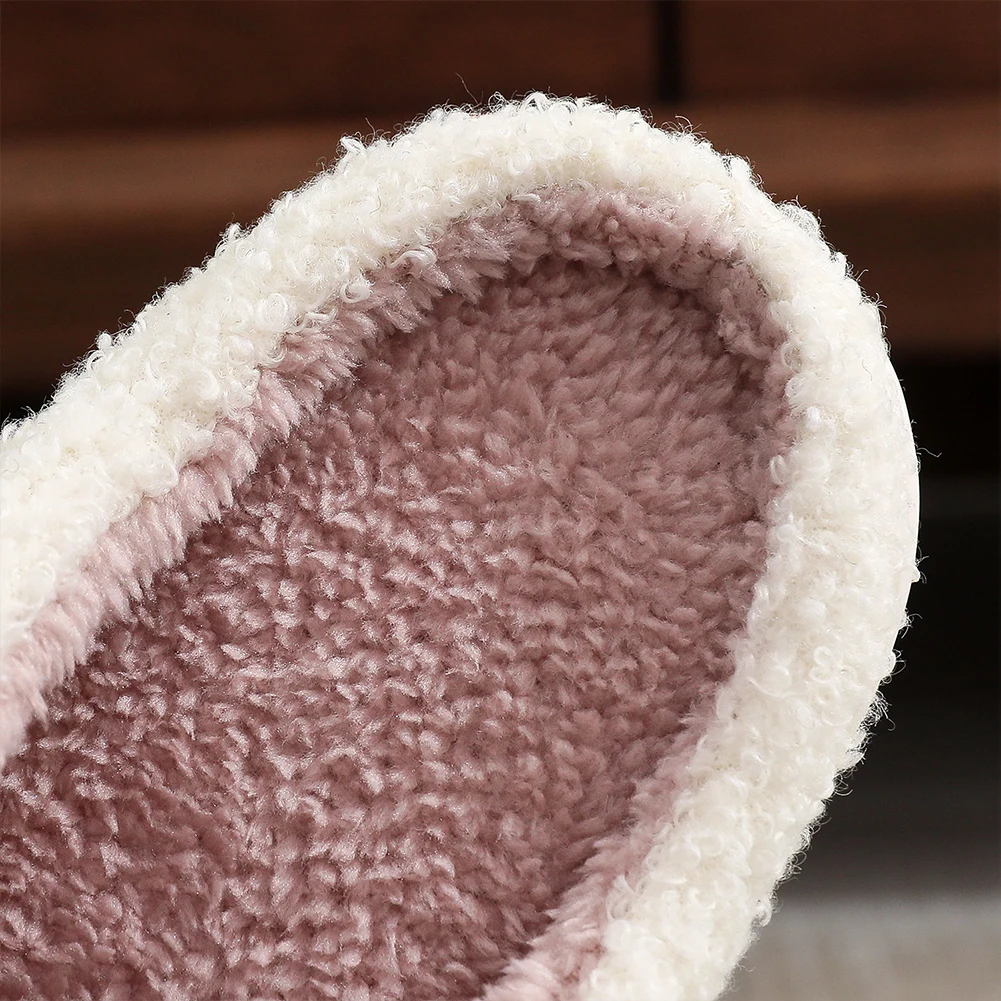 

Plush Bow Cherry Slippers Comfortable Fluffy Cherry Slippers Warm Cute House Slippers Kawaii Furry Slippers for Bedroom Indoor