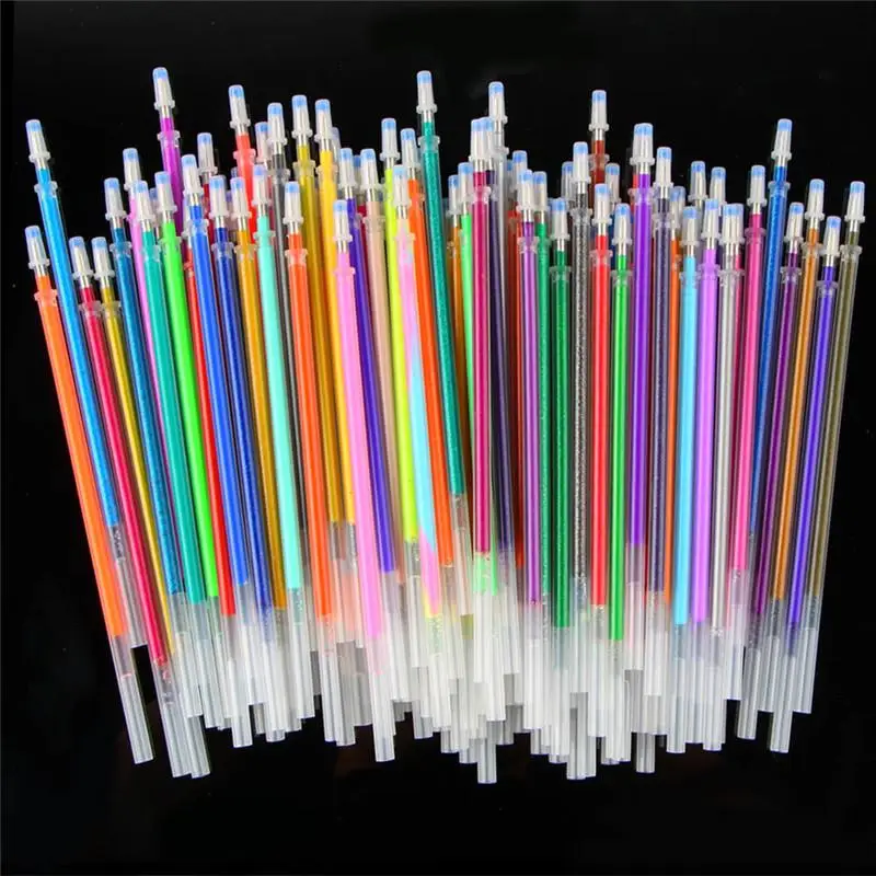 

24 Colors Gel Pen Refills Assorted Color Refill Set