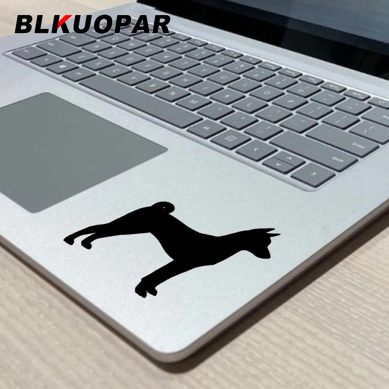 BLKUOPAR for Basenji Silhouette Car Stickers Creative Graphics Vinyl Material Bumper JDM Assessoires for All Types of Vehicles