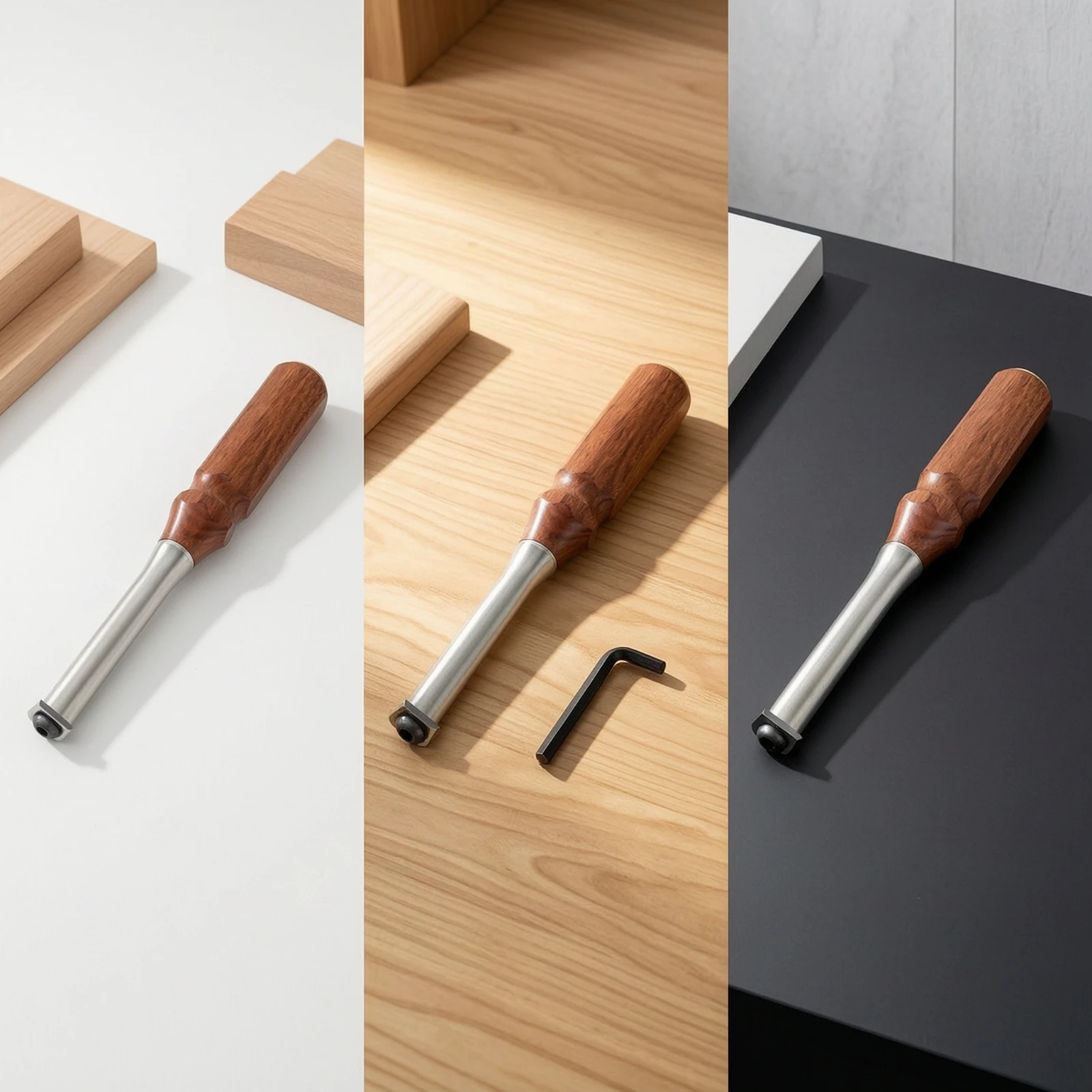 Woodworking Scraper Sturdy Scraper with Hex Key Hand Tool Ergonomic Sharp for Woodworkers, Workshop
