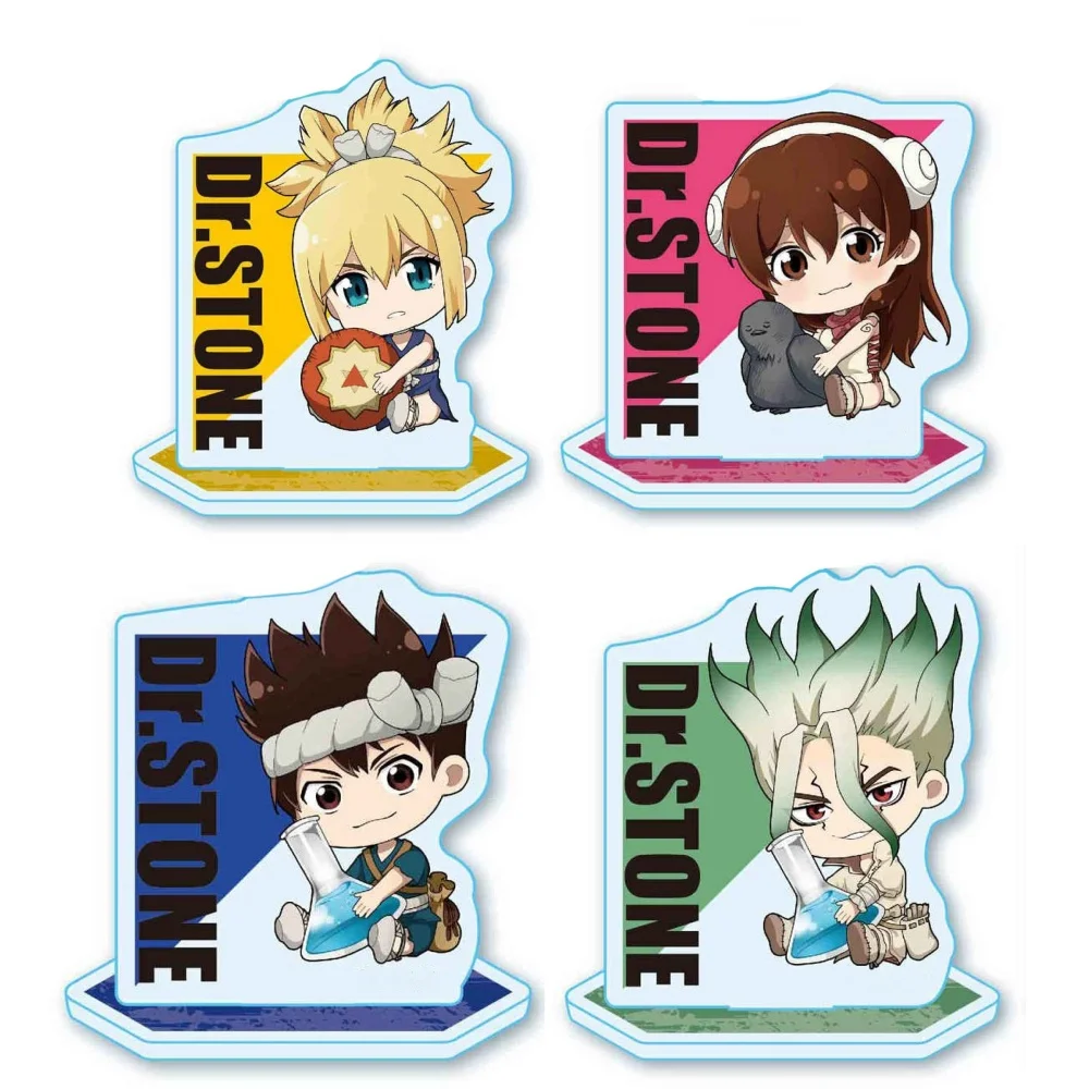 

Anime Peripheral Store Dr.Stone Senku Ishigami Mini Acrylic Stand Desktop Decor Fans Charm Gifts About 10cm