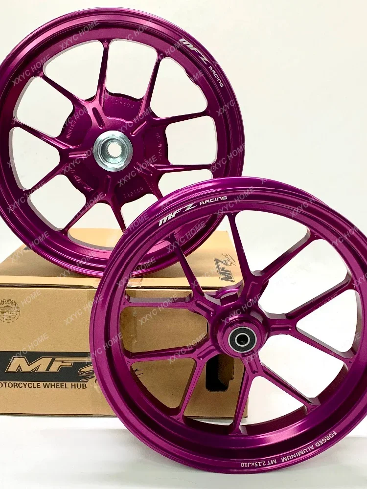 DIO50 MFZ Rims AF18 AF24 AF26 AF27 AF28 10 Inch Aluminium Racing Tuning BWSP Perfomance Wheels Dio 50 Upgrade Tires Parts