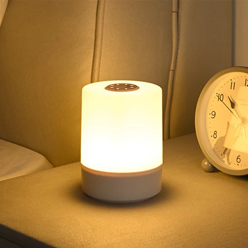 Usb Led Table Lamp Rechargeable Dimmable LED Table Lamp Touch Control Bedside Desktop Night Light Bedroom Reading Decor
