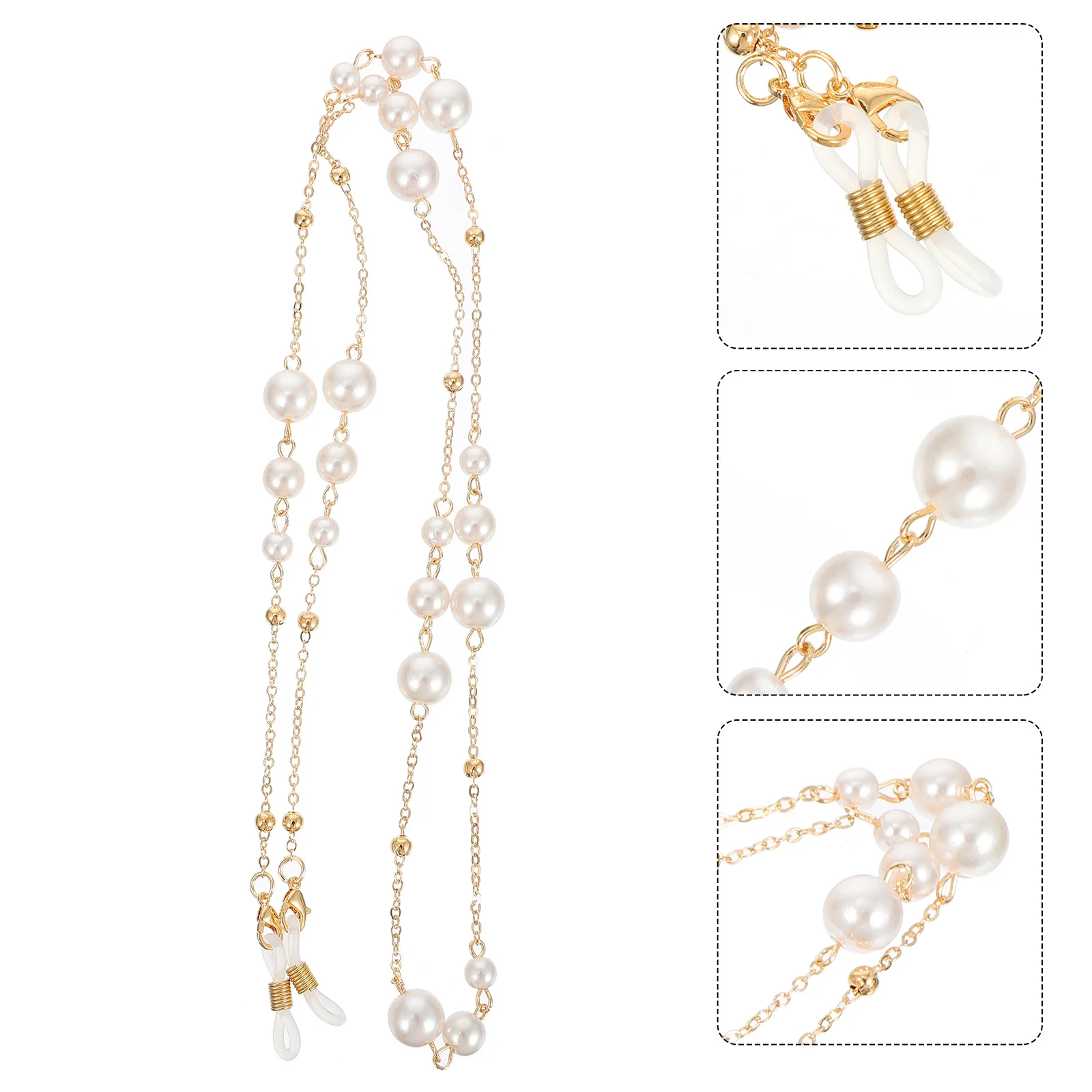 1 قطعة سلسلة مشهد الفتيات النحاس حزام النظارات خفيفة الوزن سلسلة النظارات نظارات نسائية الإكسسوار #6