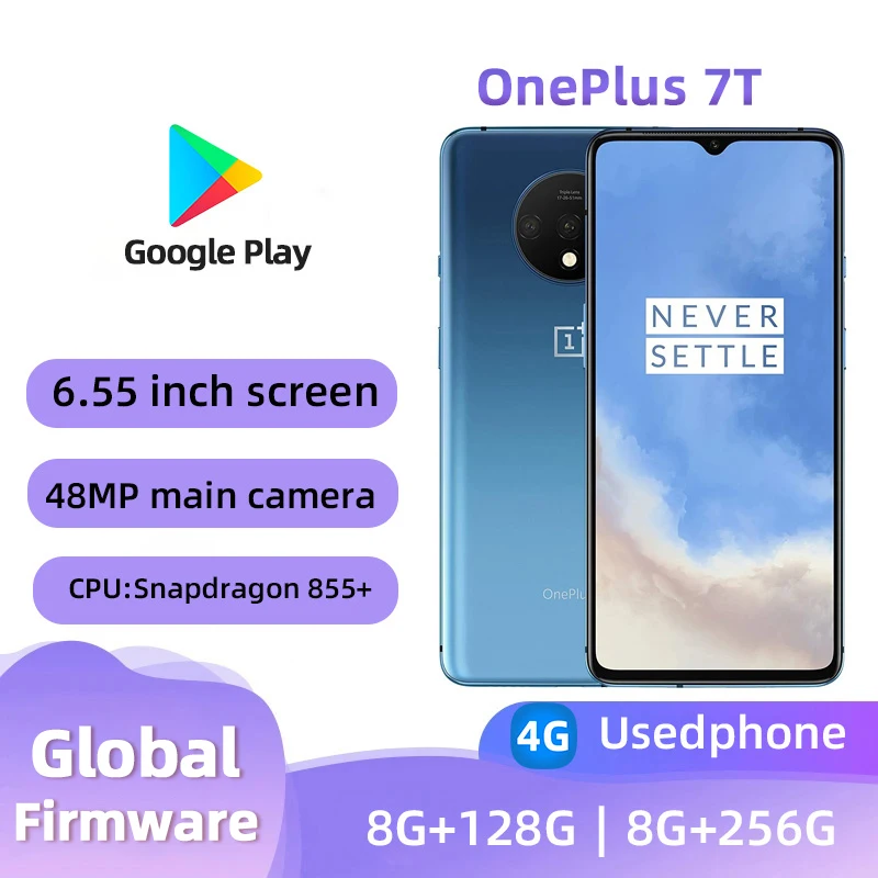 Oneplus 7T Mobile Phone 4G 8GB RAM 128GB ROM 6.41