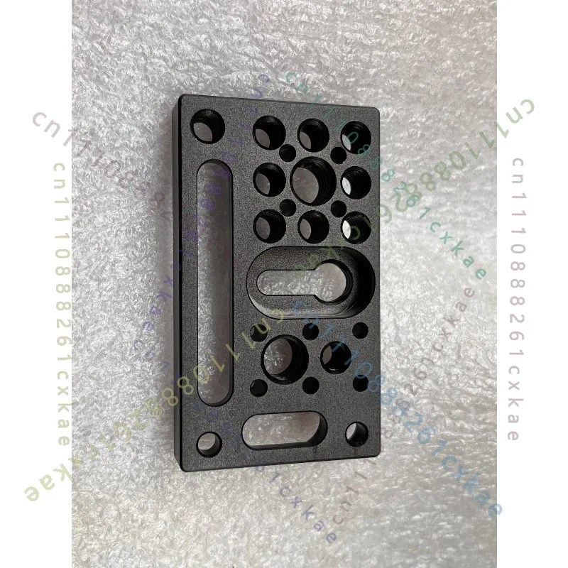 71x41x10mm L‑Shape Multi‑Hole Cheese Plate With 1/4 3/8 Thread Holes Camera Rig DIY Modification Photography Accessory