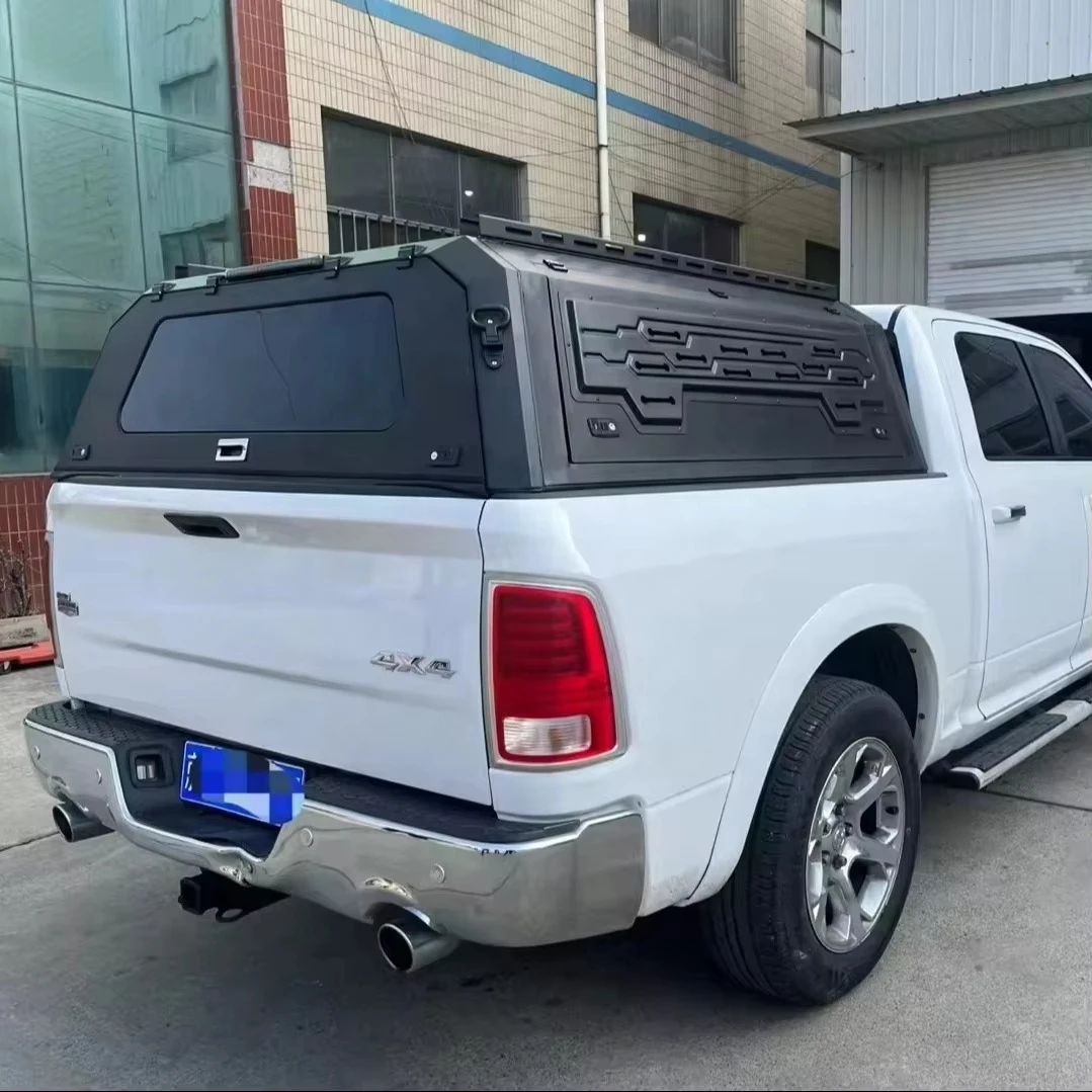 Pickup Bed Cover 4x4 Offroad Accessories Aluminum Alloy Truck Canopies Canopy for Dodge Ram 1500 5.7ft /2500 With Rambox